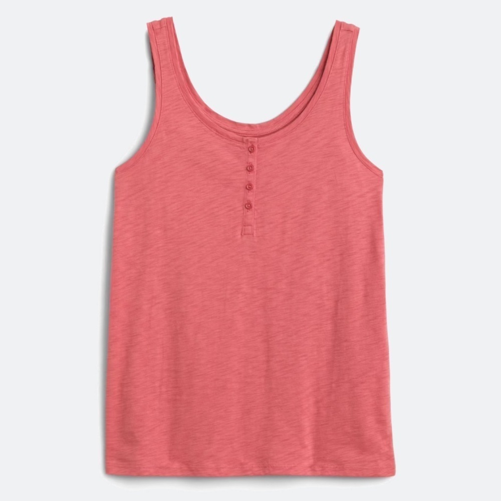 Market & Spruce pink Fitted Sleeveless Tank Top size small.